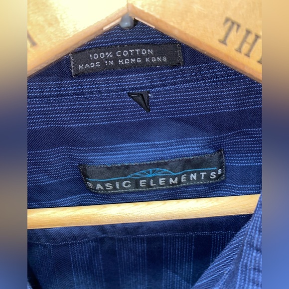 Basic Element Blue flannel - Picture 2 of 3